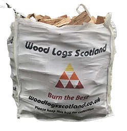 builders bag of larch softwood stovewood