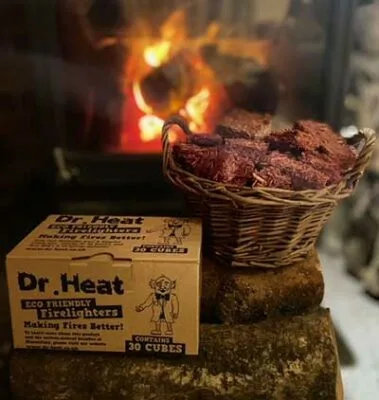 dr heat eco-friendly natural firelighters