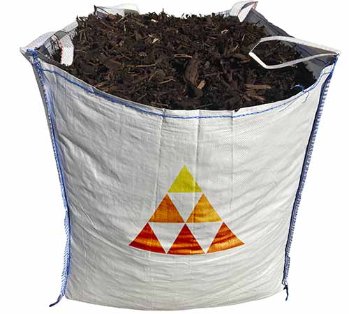 bulk bag of garden mulch